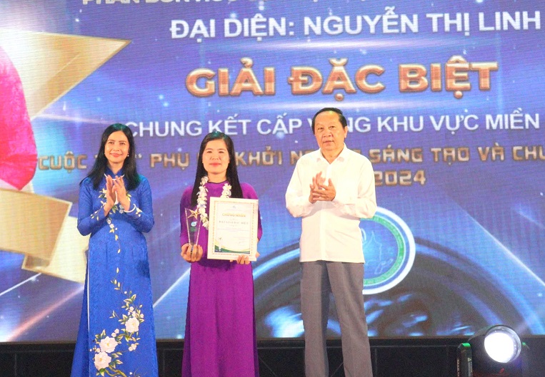 Lễ trao giải Chung kết Cuộc thi Phụ nữ khởi nghiệp cấp vùng, khu vực miền Nam năm 2024