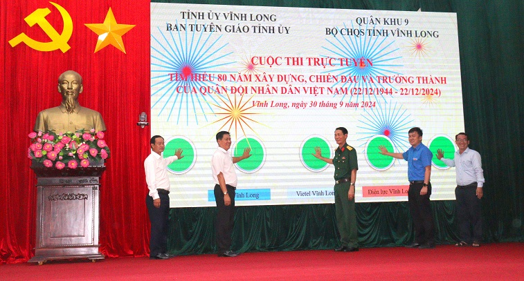 Lễ phát động Cuộc thi tìm hiểu 80 năm xây dựng, chiến đấu và trưởng thành của Quân đội nhân dân Việt Nam