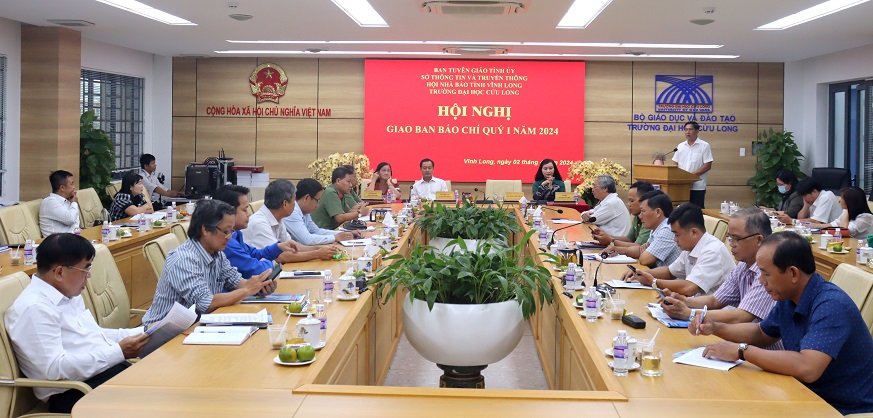 Hội nghị giao ban báo chí quý I năm 2024