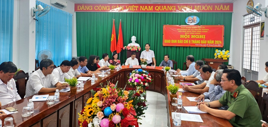 Hội nghị giao ban báo chí 6 tháng đầu năm 2024