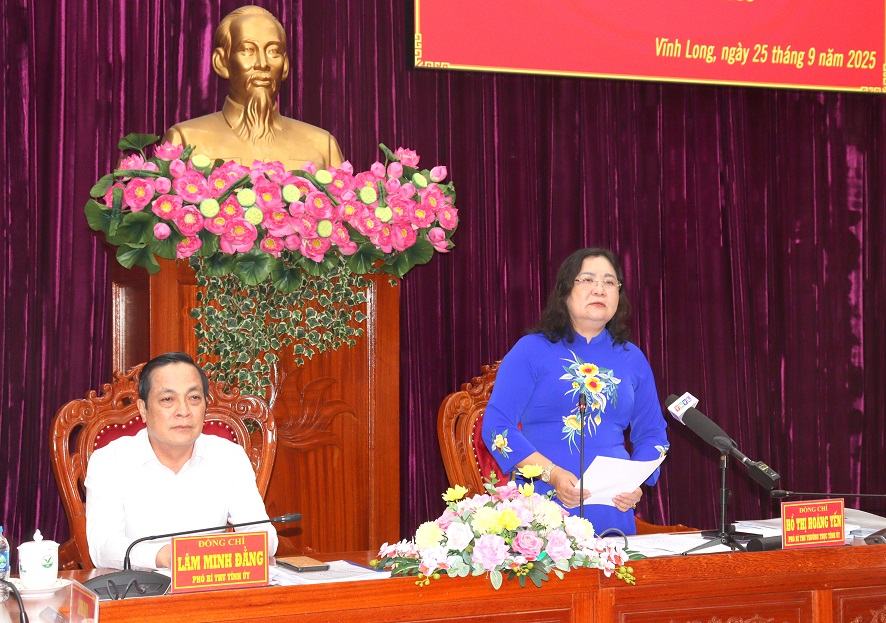 Họp báo cung cấp thông tin, định hướng tuyên truyền Đại hội đại biểu Đảng bộ tỉnh Vĩnh Long lần thứ I, nhiệm kỳ 2025 - 2030