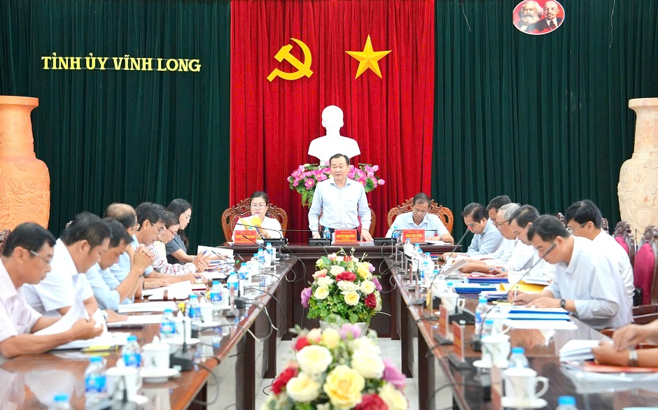 Thẩm định Văn kiện Đại hội nhiệm kỳ 2025 - 2030 các phường: Bình Minh, Cái Vồn, Đông Thành